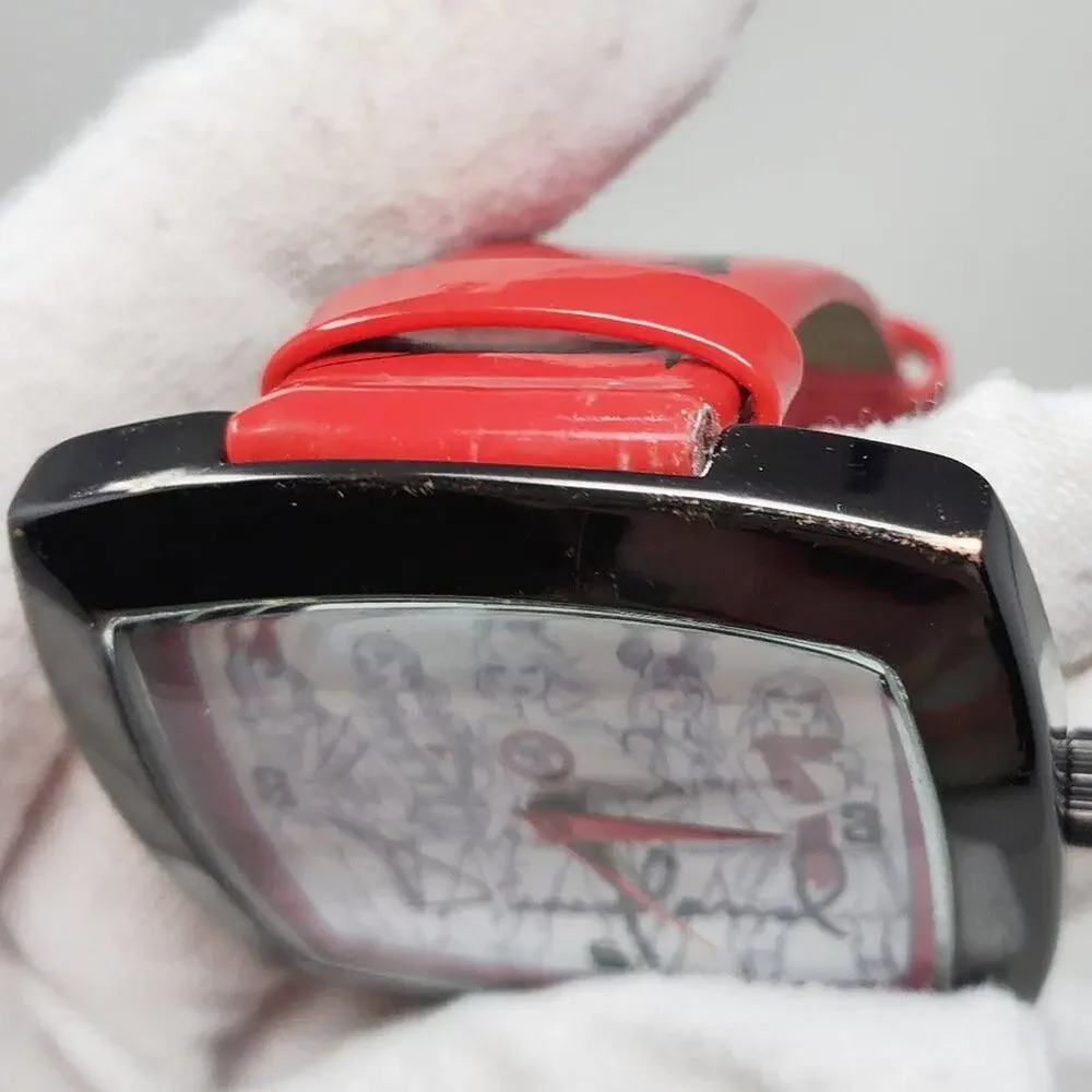 Disney Parks Disneyland DLR Disney Ladies Red Fashion Watch